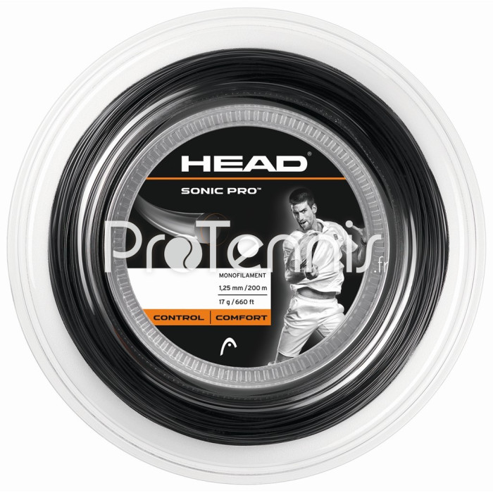 HEAD SONIC PRO 125 NEGRO 200m BOBINE -