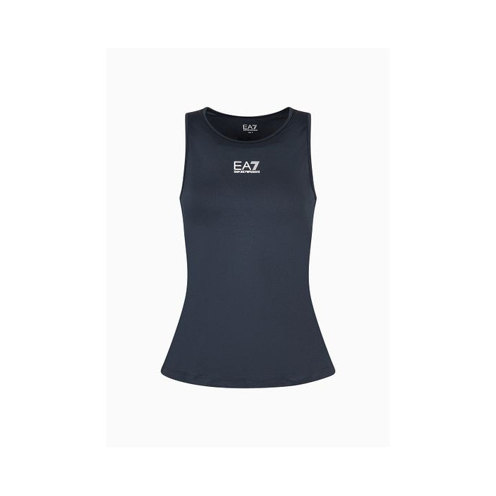 EA7 Ventus7 Camiseta de tirantes para mujer Azul marino PE24