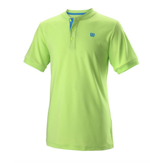 Wilson Camiseta Henley para niño PE19 - lima claro, azur